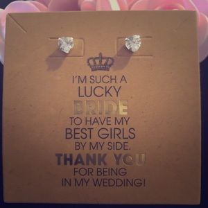 For 8 Heart shaped earrings Swarovski elements